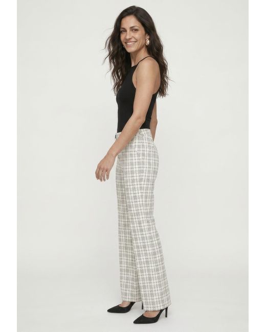 Lily and Lionel White Chess Check Print Trouser