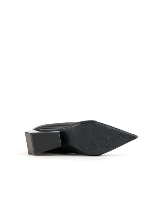 United Nude Black Ricky Pump Mid