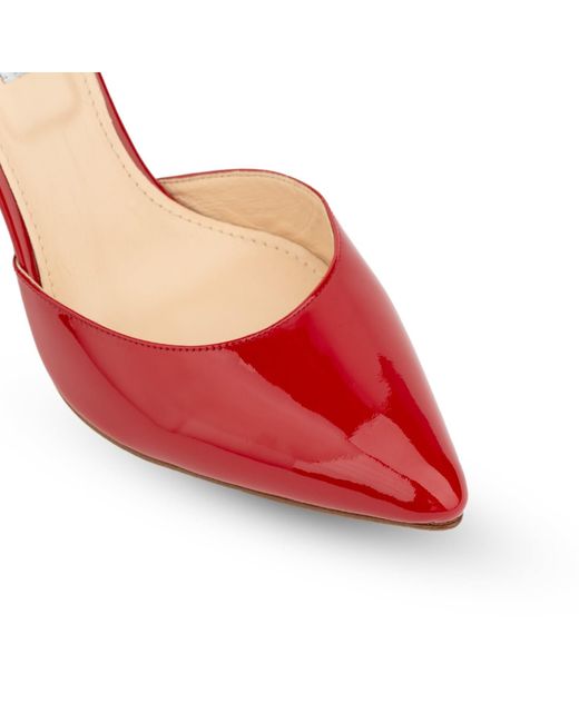 Rosamund Muir London Red Lumina Patent Heels