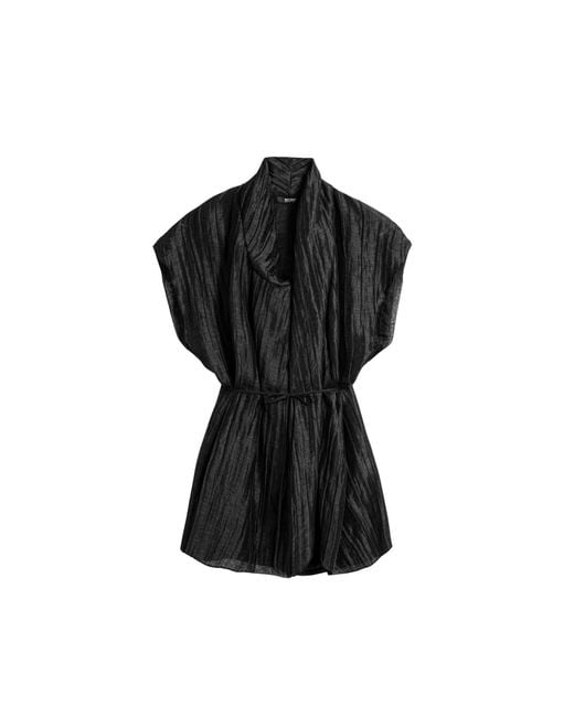 Nocturne Black Belted Vest