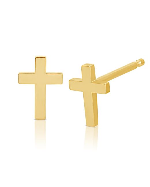 Maya Brenner Metallic Charm Stud