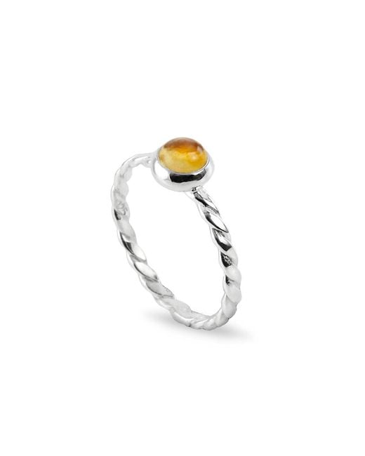The Jewellery Store London Metallic November Birthstone Ring