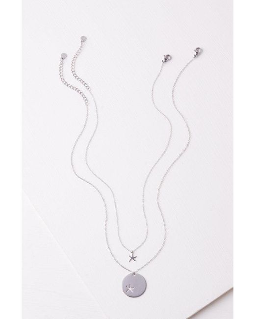 Starfish Project White Community Starfish Pendant Necklace Set