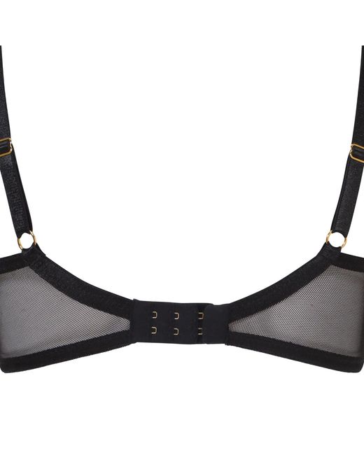 Belle -et-BonBon Black Fifi Petal Bralette