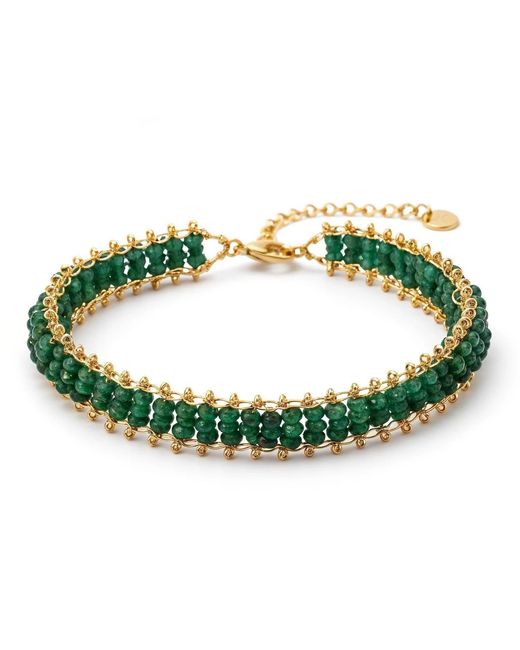 By Virgo Green Lorvaya Bracelet