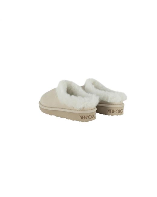 The New Orchard Multicolor Neutrals Classic Vegan Slippers Sabbia