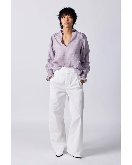 Dref Purple Julep Blouse