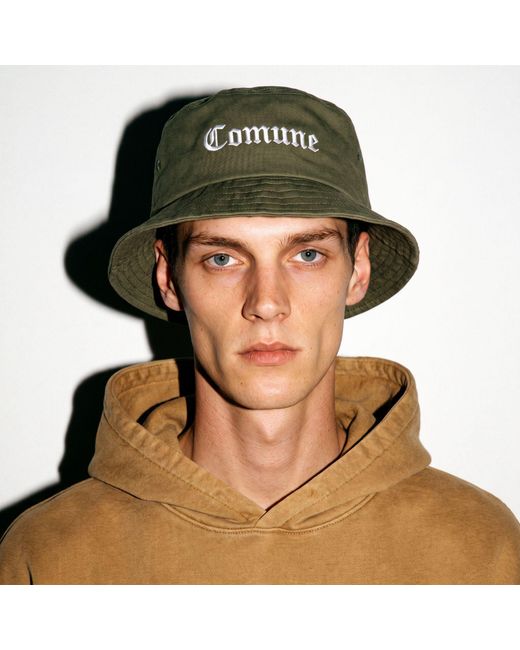 Comune Green Cali Bucket Hat for men