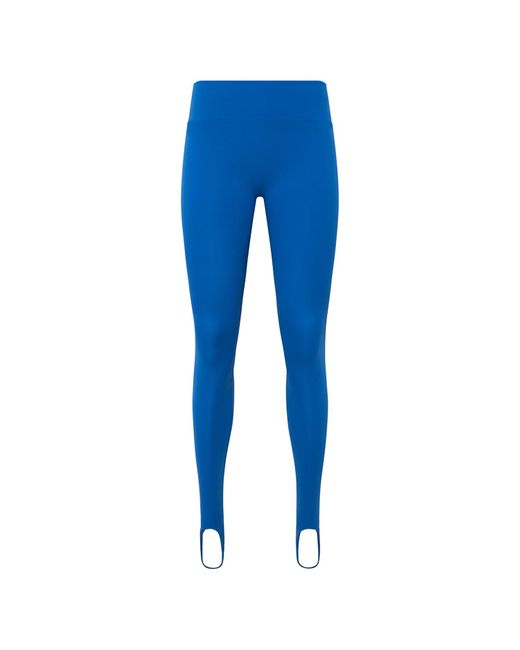 Yes Flâneuse Blue Tony High Wasted Leggings With Foot-Strap Classic