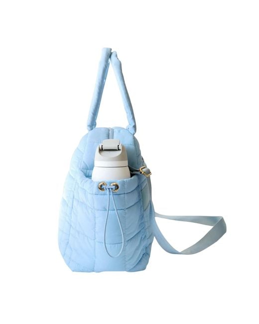 augustnoa Blue The Weekender Duffle Bag