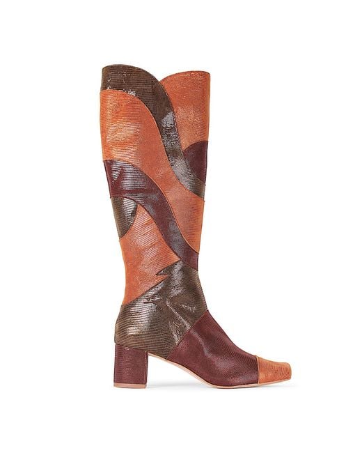 Terry De Havilland Brown Val Knee Boot