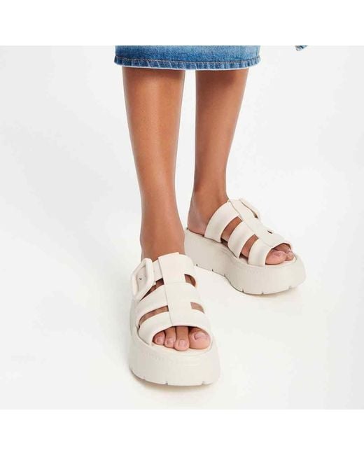 Melissa Pink Neutrals Pump Platform Sandal
