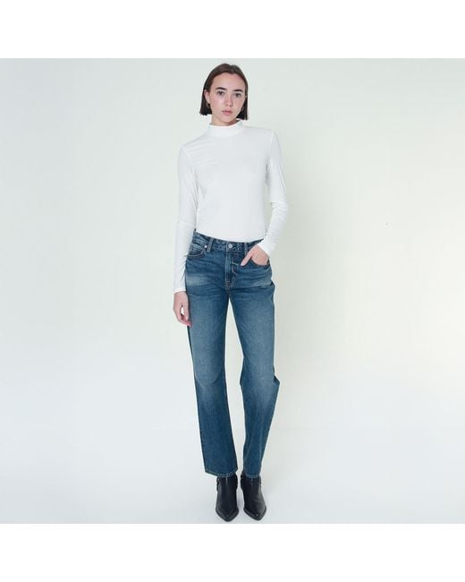 NOEND Blue Evelyn Regular Fit Jeans