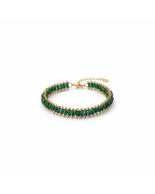 By Virgo Green Lorvaya Bracelet