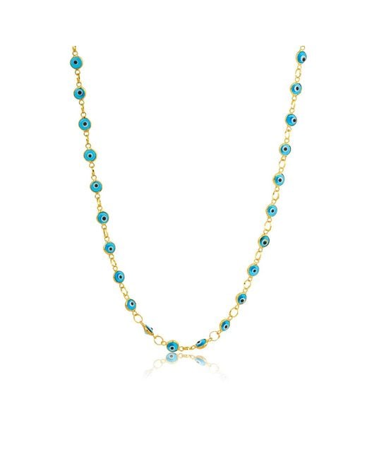 Ece London Metallic The Nazar V Necklace