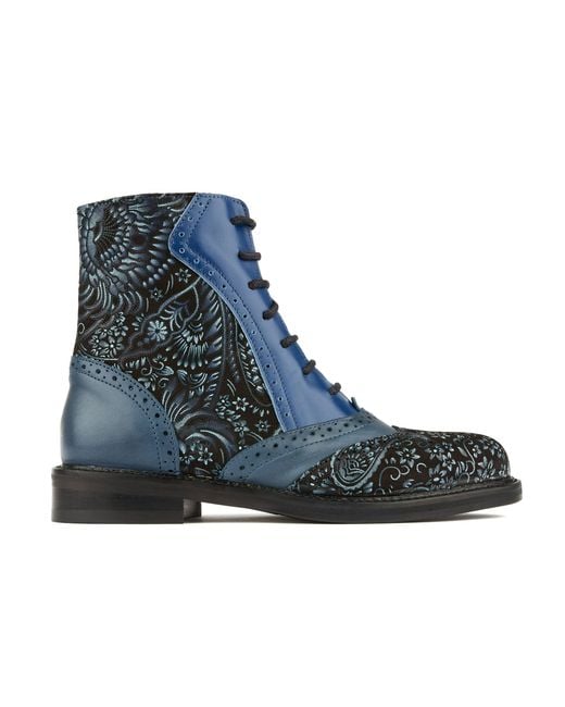 Embassy London USA Blue Brick Lane Boots