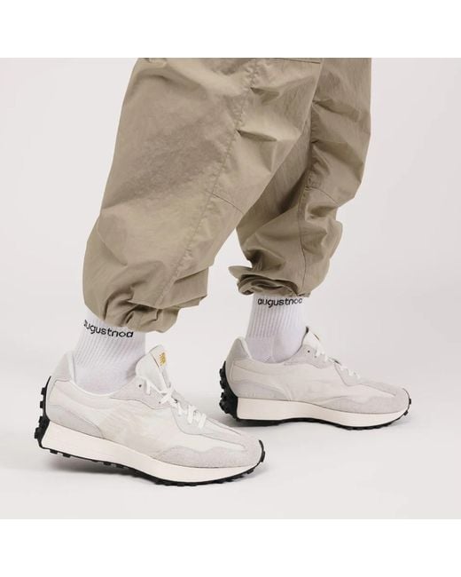 augustnoa White Best Ankle Socks