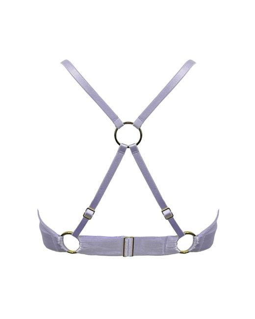 Somewhere Never Pink Miami Nice Triangle Bralette