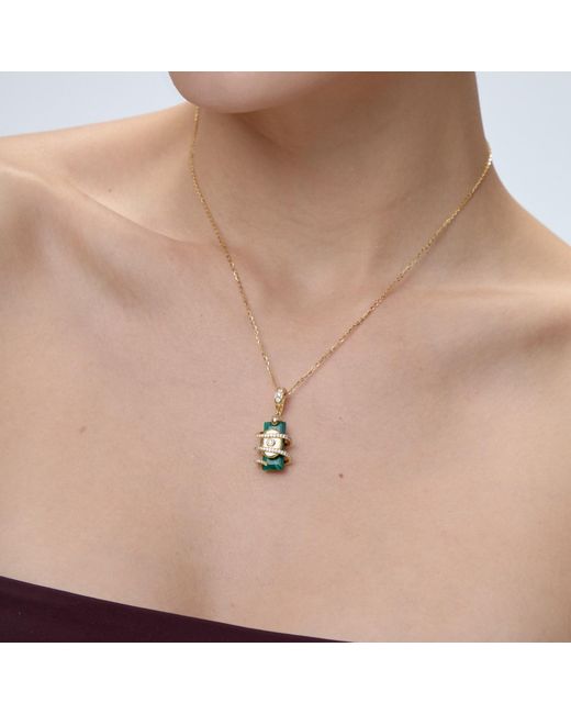 Freqnc Atelier Metallic Serpent Charm