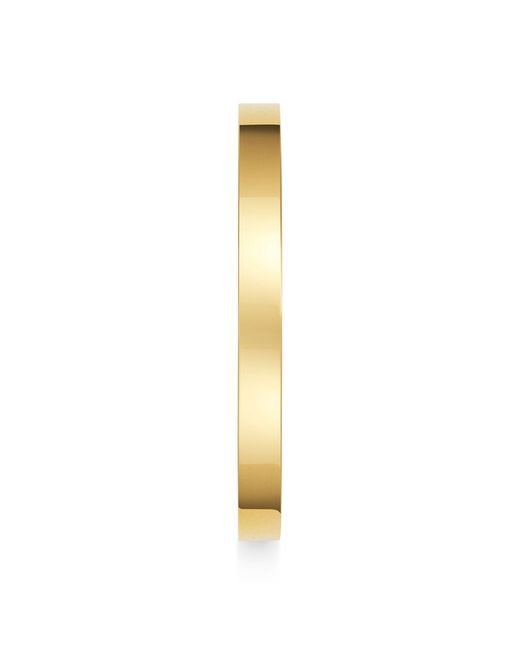 Nialaya Metallic Open Cuff Bangle for men