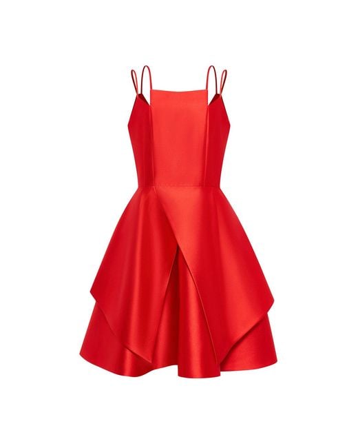 Emma Wallace Red Wav Dress