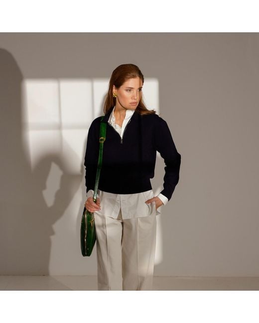 Time Resistance Green Leather Briefcase Laptop Bag