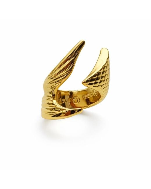 Jagged Halo Jewelry Metallic Mermaid Ring
