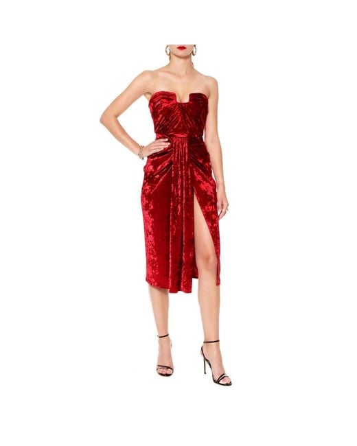AGGI by HALEWSKI Red Bella Cherry Dress