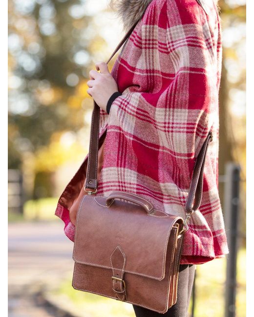 Berber Leather Brown The Casablanca Mini Satchel
