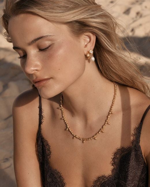 Amber Sceats Metallic Dubai Necklace