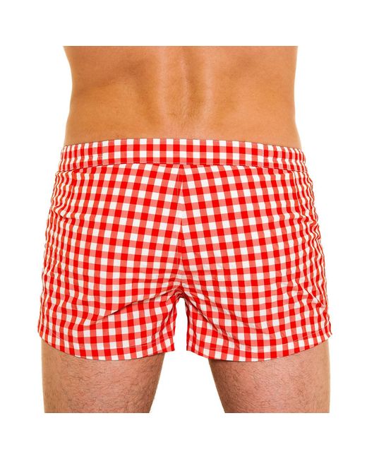 Pier Sicilia Red Ugo Checked for men