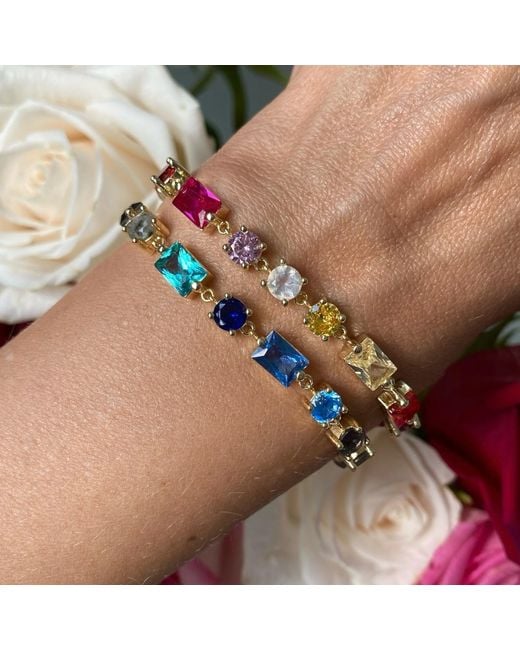 Native Gem Red Jagger Bracelet- Calypso