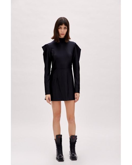 Pcfg Black Sin Mini Party Dress