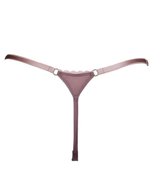Noblesse Oblige Purple Mink Luna String