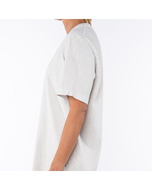 Ariko White Sandstone Beach T-Shirt for men