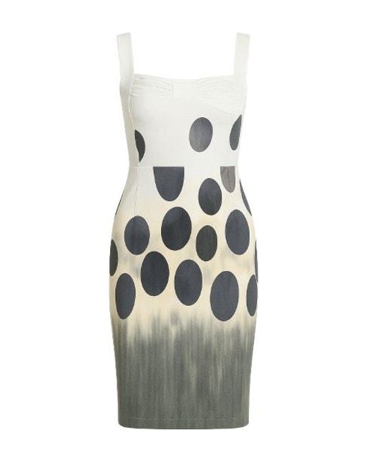 Conquista Multicolor Straight Sleeveless Print Dress