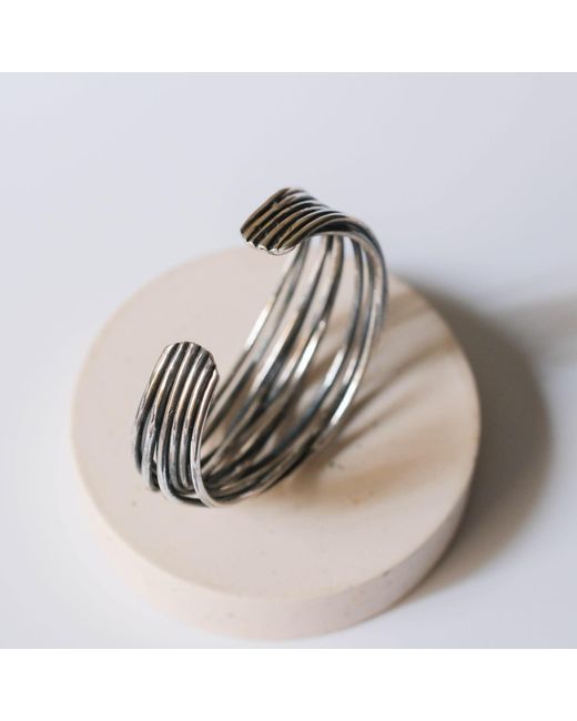 Marteliè White Thread Bracelet