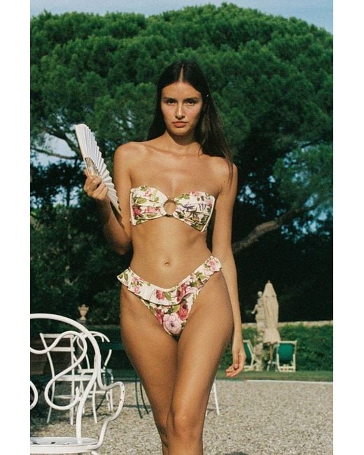 Montce Brown Bouquet Luana Bikini Bottom