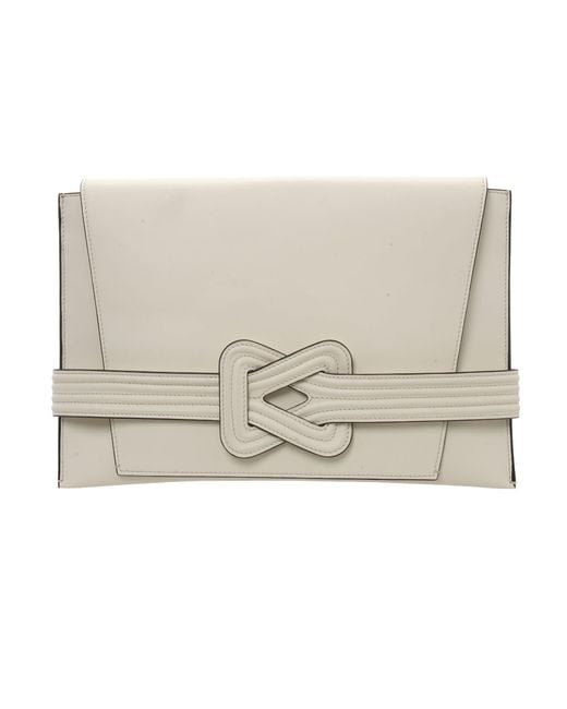 Gráinne Maher Natural Anu Convertible Clutch