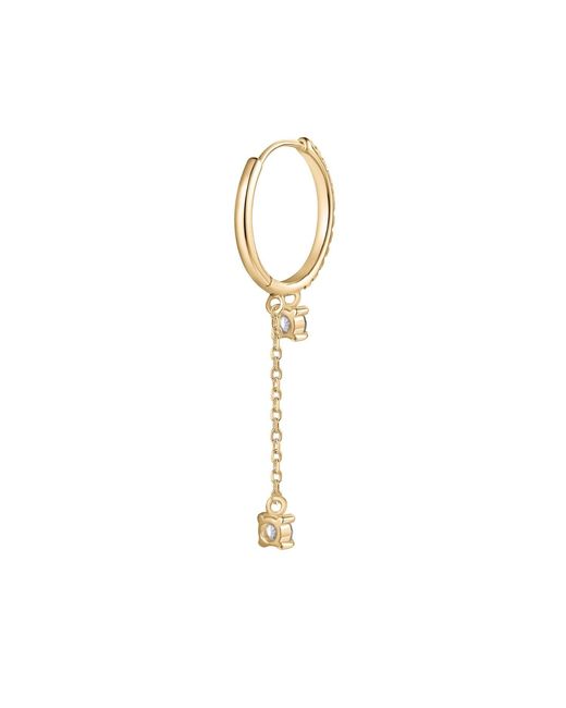Dyamka Metallic Paved Creole Chain Loop
