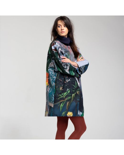 ARTISTA Blue Forest Short Coat