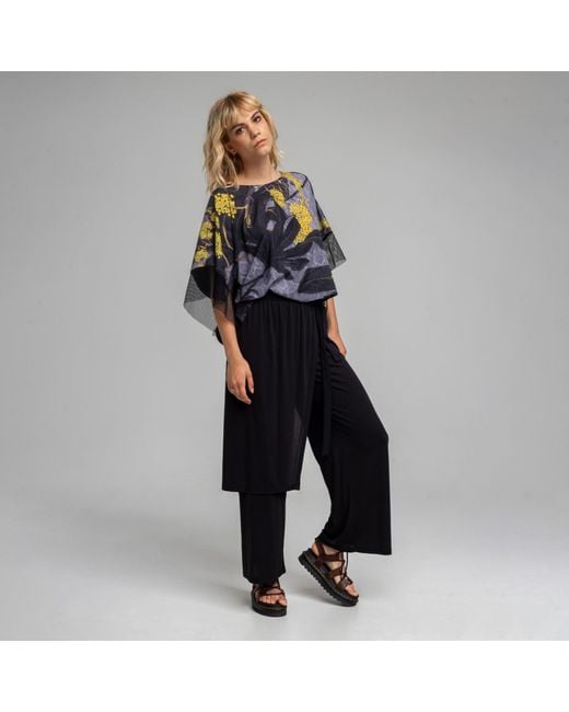 ARTISTA Blue Diana Printed Blouse