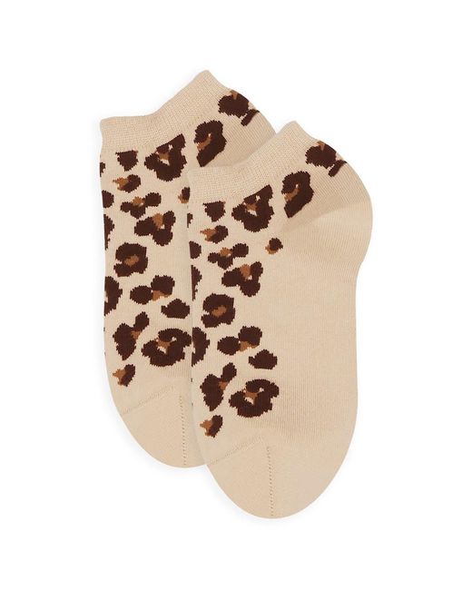 Peper Harow - Made in England Metallic Leopard & Zigzag Trainer Socks Bundle