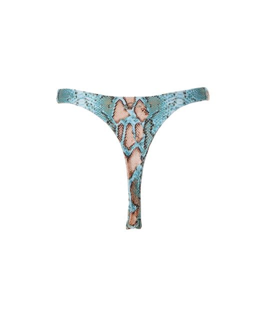 Siren Swimwear Blue Siren Taylor Thong Bottoms