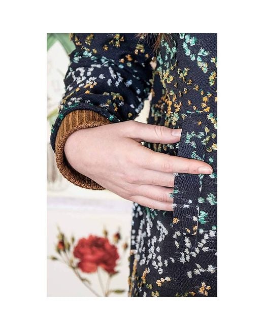 Absurde Blue Anastasia Bomber Jacket