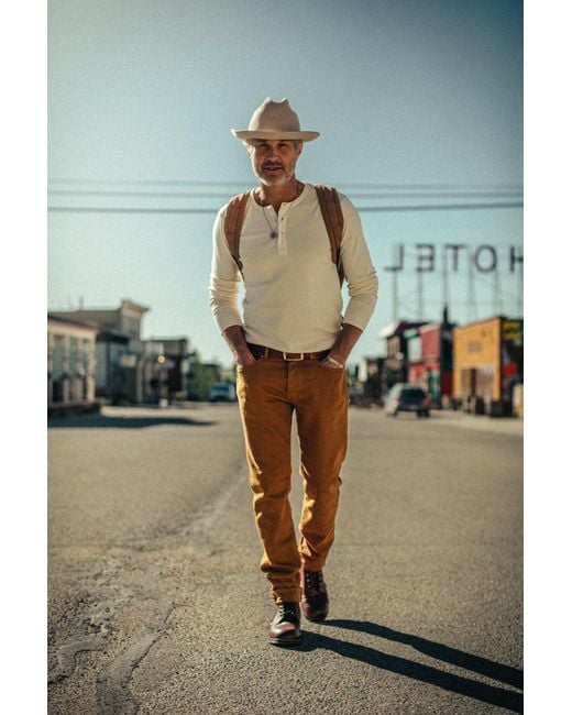 &SONS Trading Co Orange Andsons Brandon Jeans Tan for men
