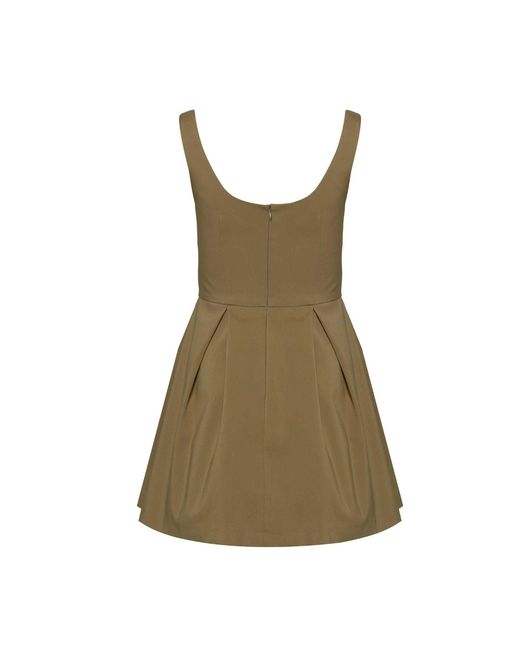 Forever Young the label Green Mini Poplin Dress