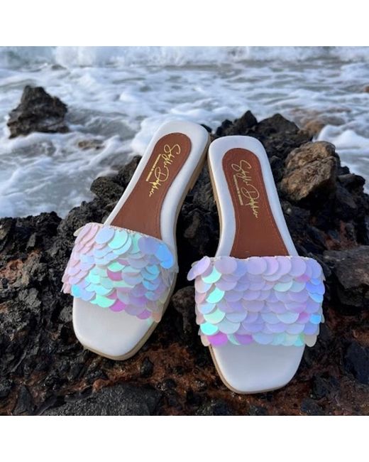 Sibylla Delphica Pink Mermaid Sandals
