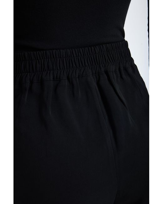 Monlicia Black Elara High Waist Pleated Trousers –