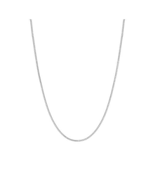 Vanhi Metallic Alba Tennis Necklace